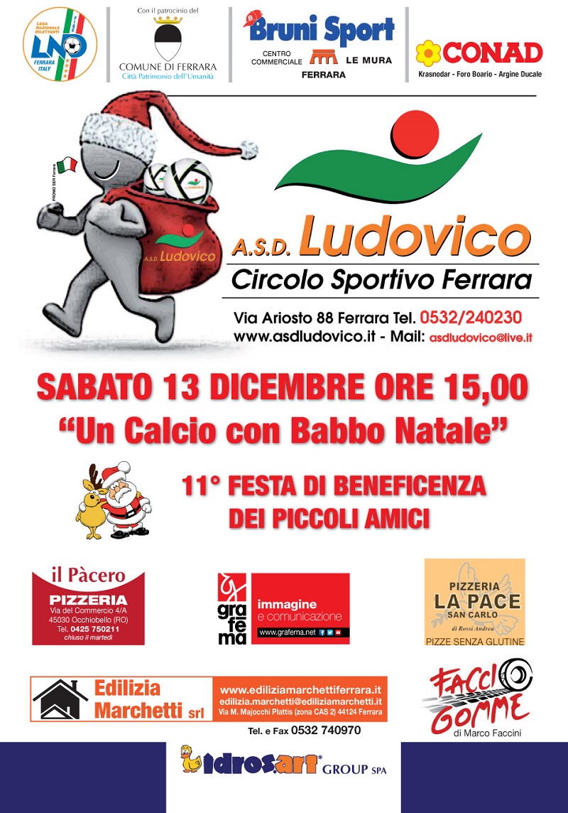 Un calcio con Babbo Natale 2014