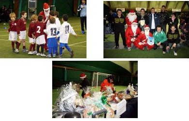 Un Calcio con Babbo Natale multi