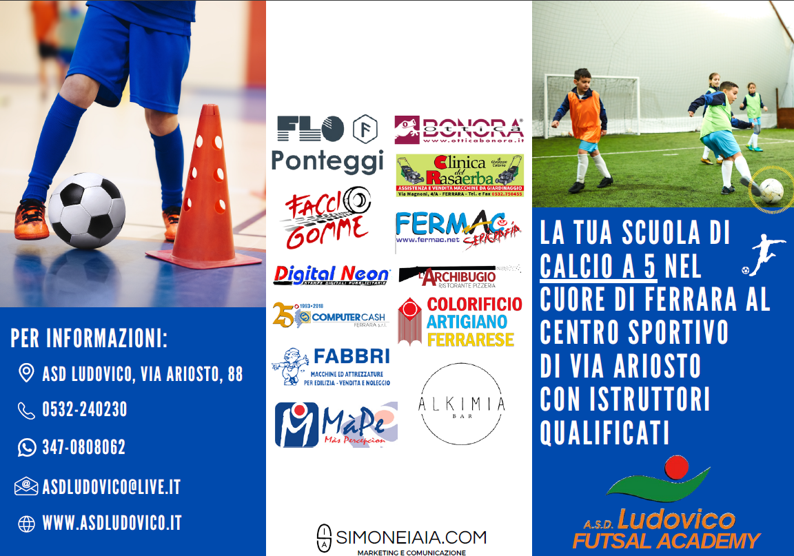 Scuola Calcio Ludovico Via Ariosto 88