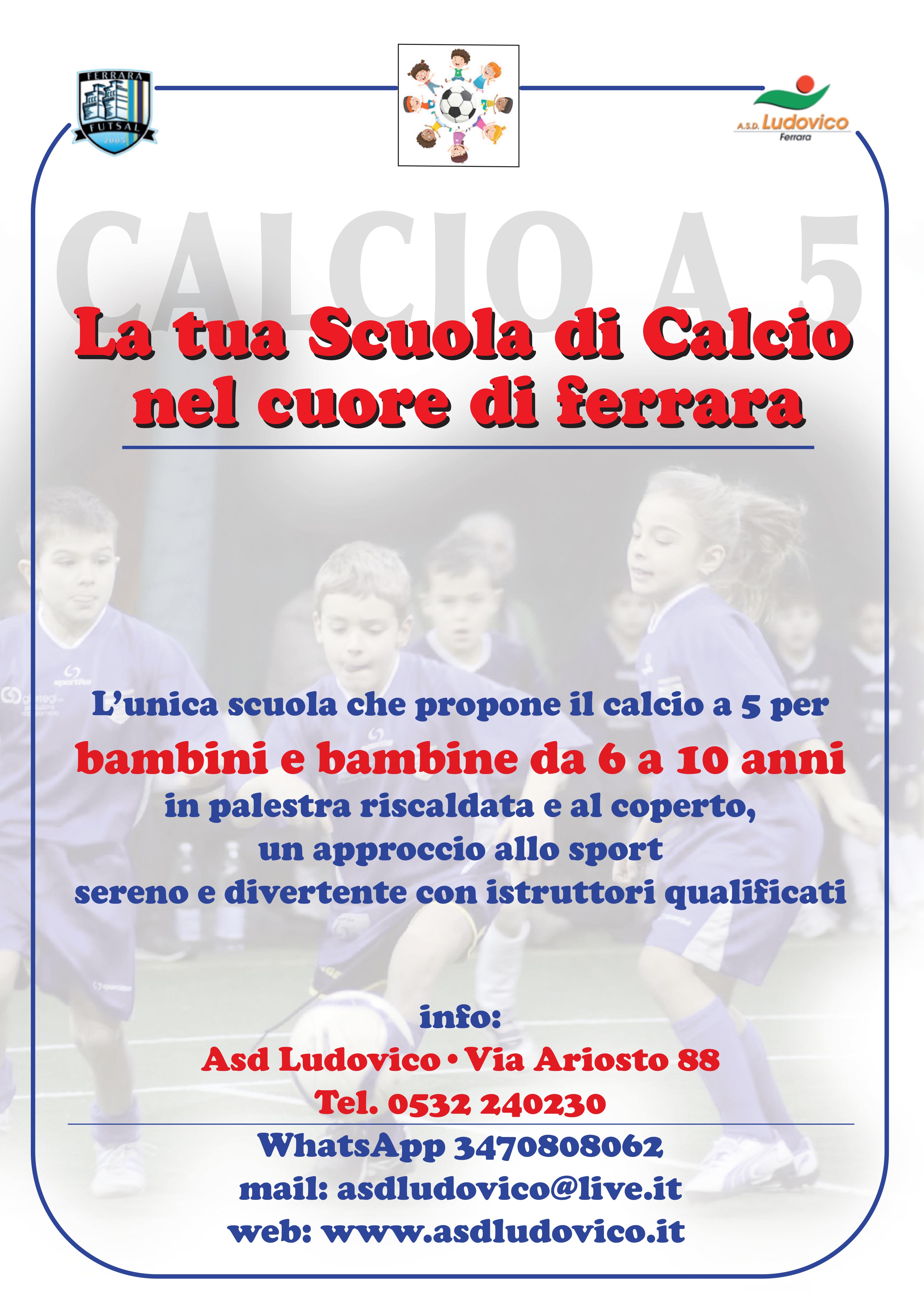 Scuola Calcio Ludovico Via Ariosto 88